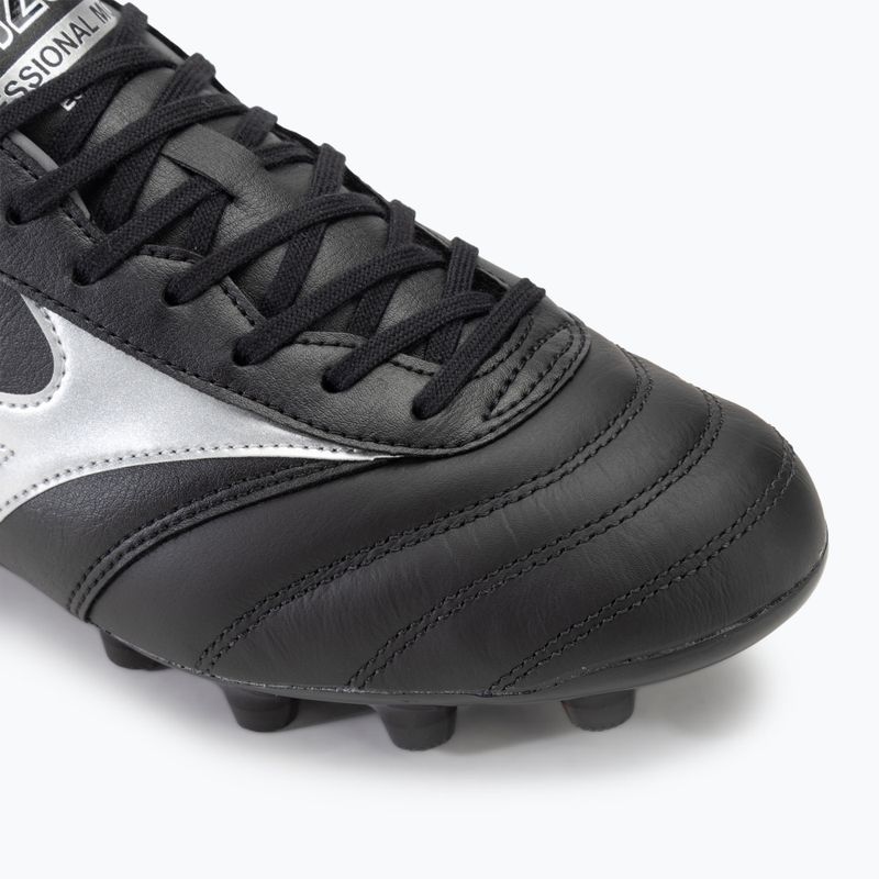 Мъжки футболни обувки Mizuno Morelia II Pro MD black/galaxy silver/dark shadow 7