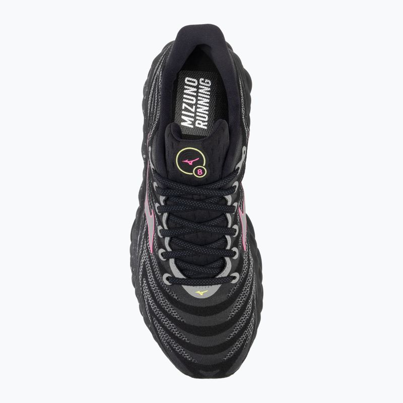 Мъжки обувки за бягане Mizuno Wave Sky 8 black/silver/pink tetra 5