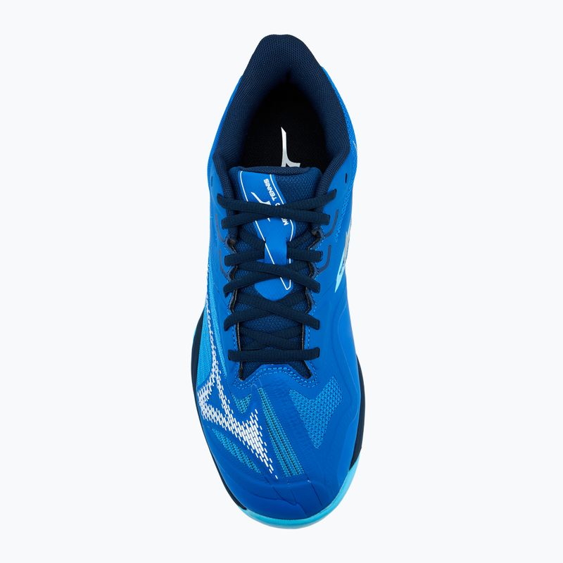 Мъжки обувки за тенис Mizuno Wave Exceed Light 2 CC mugen blue/white/river blue 5