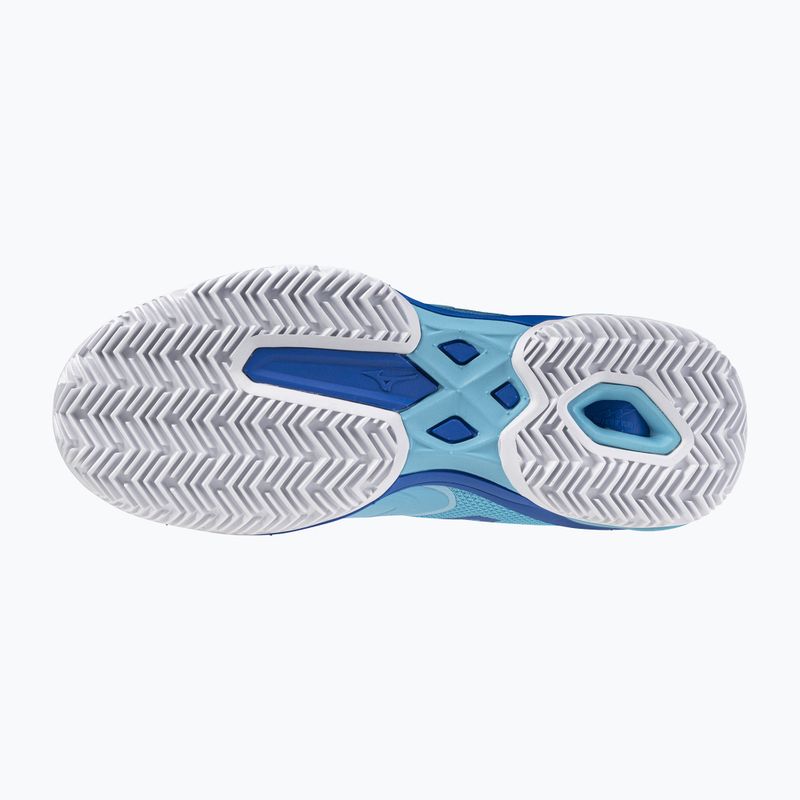 Дамски обувки за тенис Mizuno Wave Exceed Light 2 CC river blue/white/mugen blue 2