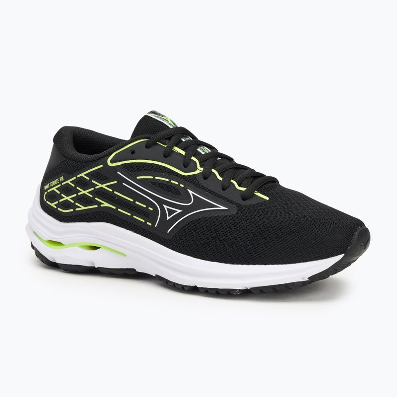 Мъжки обувки за бягане Mizuno Wave Equate 8 black/white/mizuno neo lime