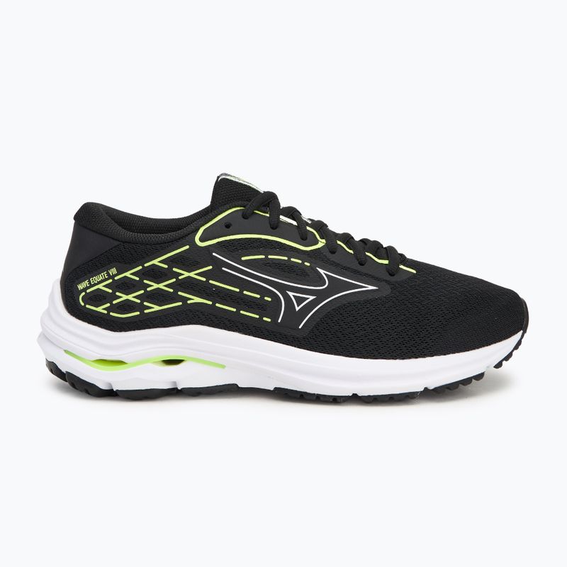 Мъжки обувки за бягане Mizuno Wave Equate 8 black/white/mizuno neo lime 2