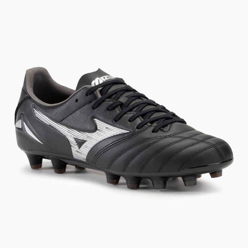 Мъжки футболни обувки Mizuno Morelia IV Pro FG black/galaxy silver