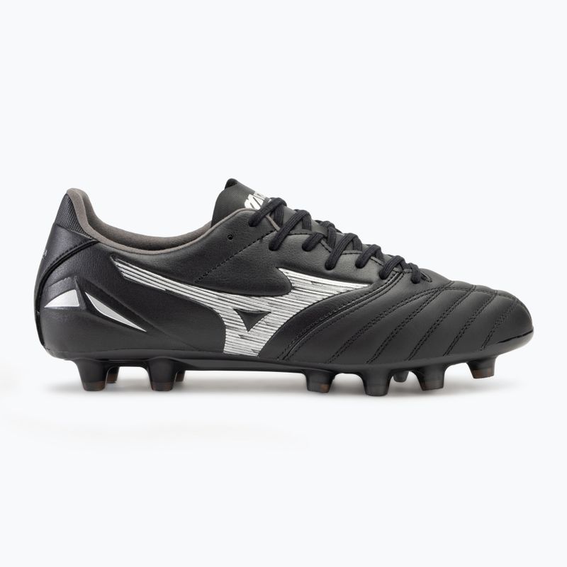 Мъжки футболни обувки Mizuno Morelia IV Pro FG black/galaxy silver 2