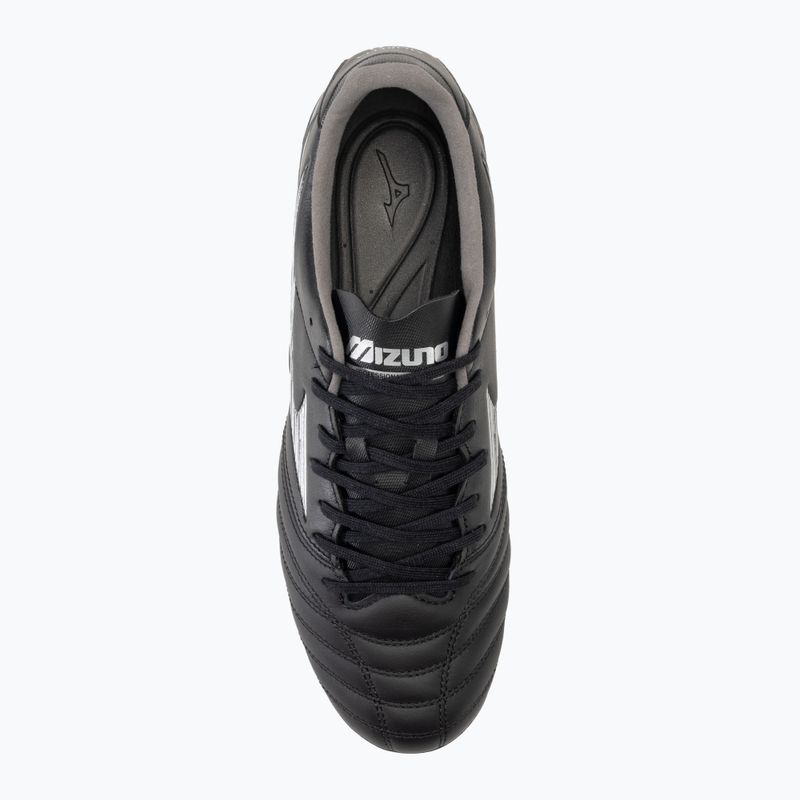 Мъжки футболни обувки Mizuno Morelia IV Pro FG black/galaxy silver 5