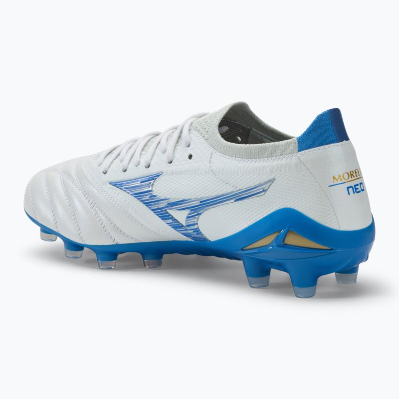 Мъжки футболни обувки Mizuno Morelia Neo IV β Japan FG laser blue/white 3