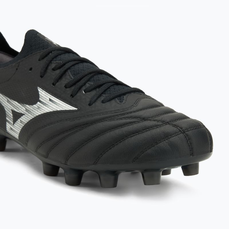 Мъжки футболни обувки Mizuno Morelia Neo IV β Elite FG black/galaxy silver/black 7