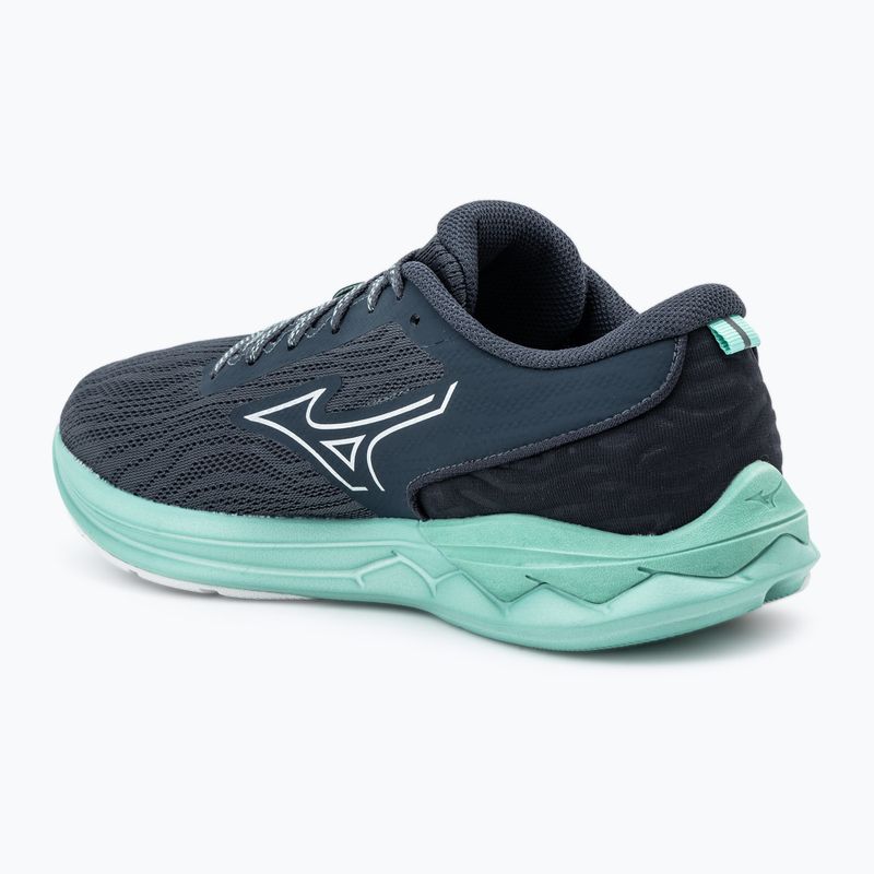 Дамски обувки за бягане Mizuno Wave Revolt 3 india ink/neo silver/dusty jade green 3