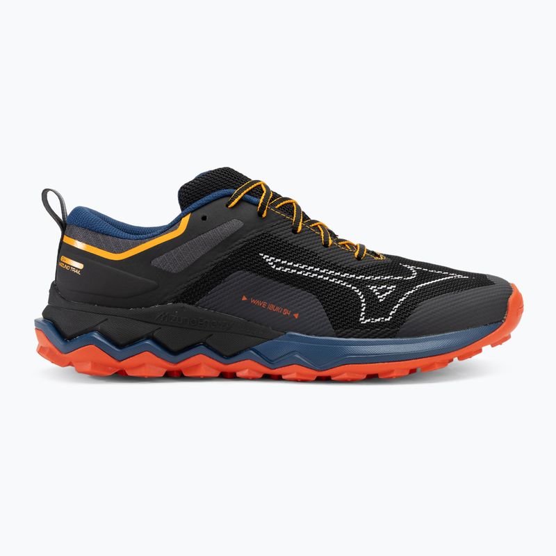 Мъжки обувки за бягане Mizuno Wave Ibuki 4 ebony/white/spicy orange 2