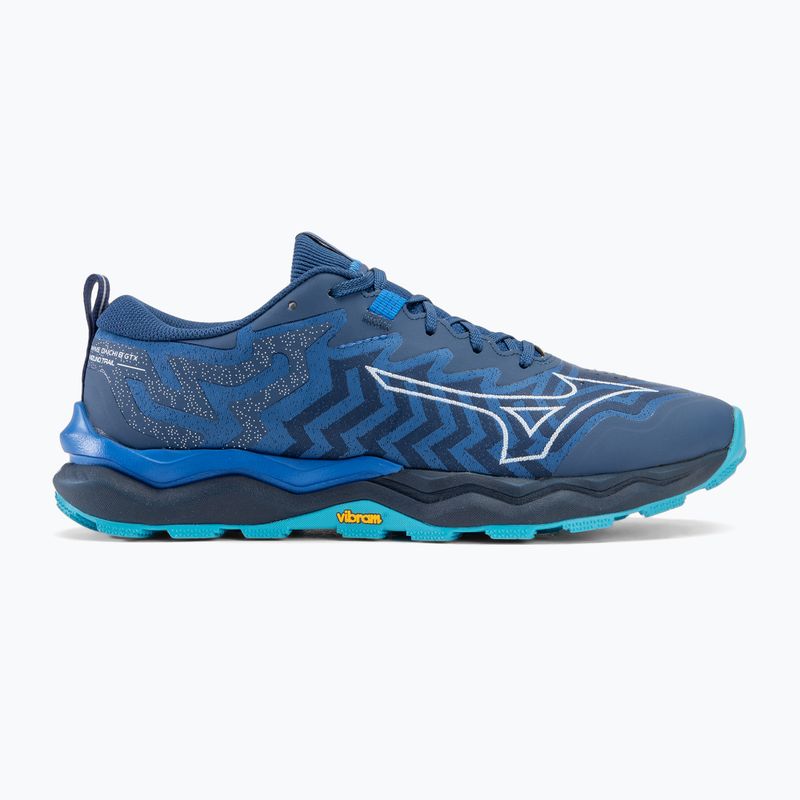 Мъжки обувки за бягане Mizuno Wave Daichi 8 GTX classic blue/white/pageant blue 2