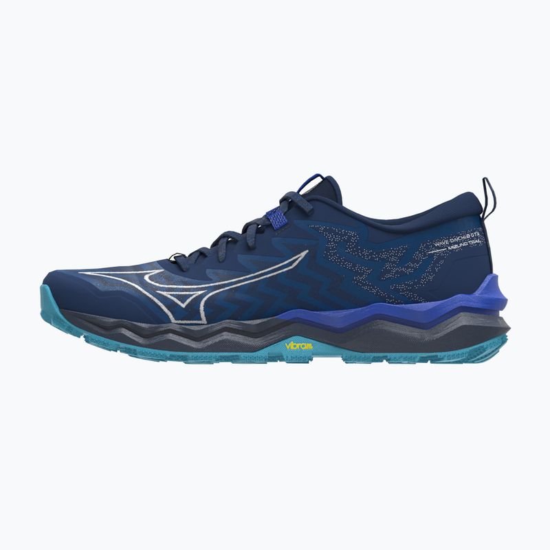 Мъжки обувки за бягане Mizuno Wave Daichi 8 GTX classic blue/white/pageant blue 8