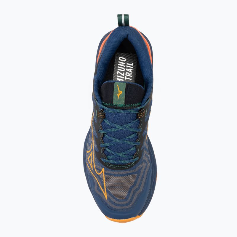 Мъжки обувки за бягане Mizuno Wave Daichi 8 estate blue/apricot/spicy orange 5