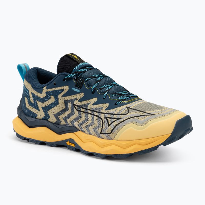 Мъжки обувки за бягане Mizuno Wave Daichi 8 flax/black/blue wing teal