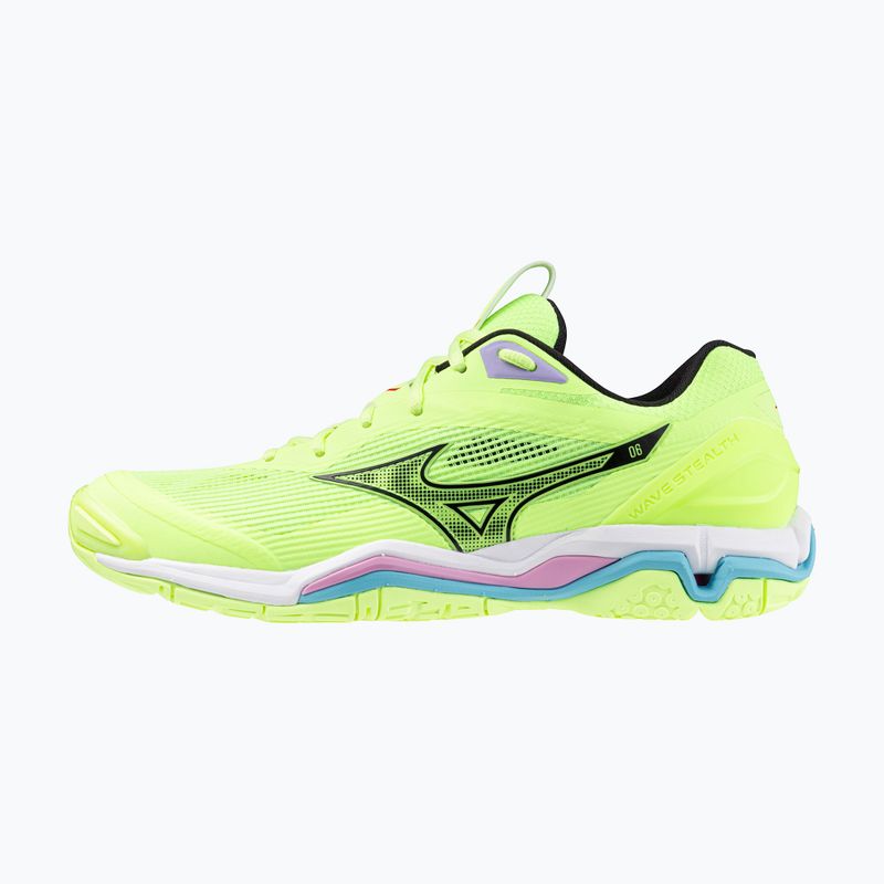 Мъжки обувки за хандбал Mizuno Wave Stealth 6 neo lime/black/splish splash 8