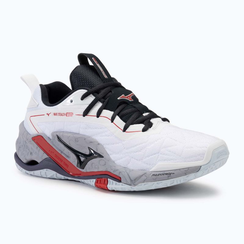 Мъжки обувки за хандбал Mizuno Wave Stealth Neo 2 white/salsa/black