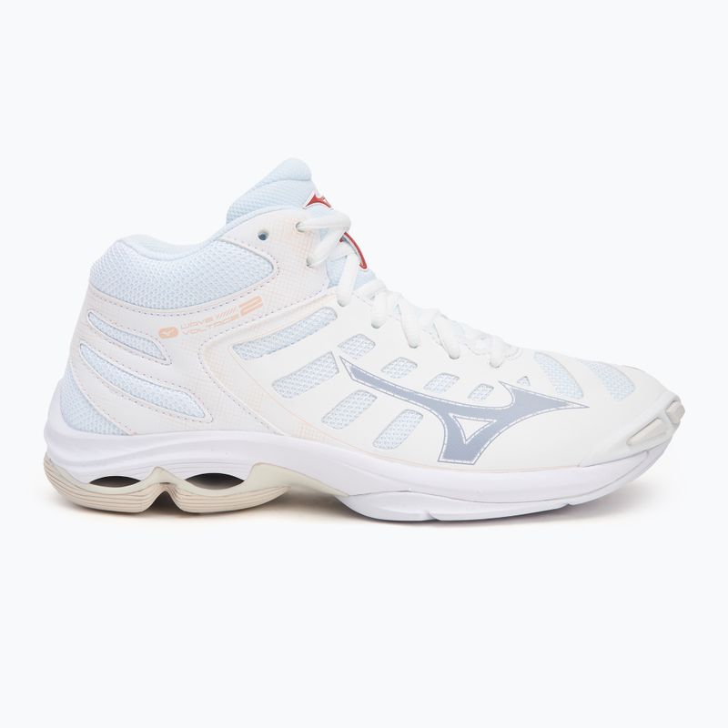 Дамски обувки за волейбол Mizuno Wave Voltage 2 Mid white/aleutian/cloud pink 2