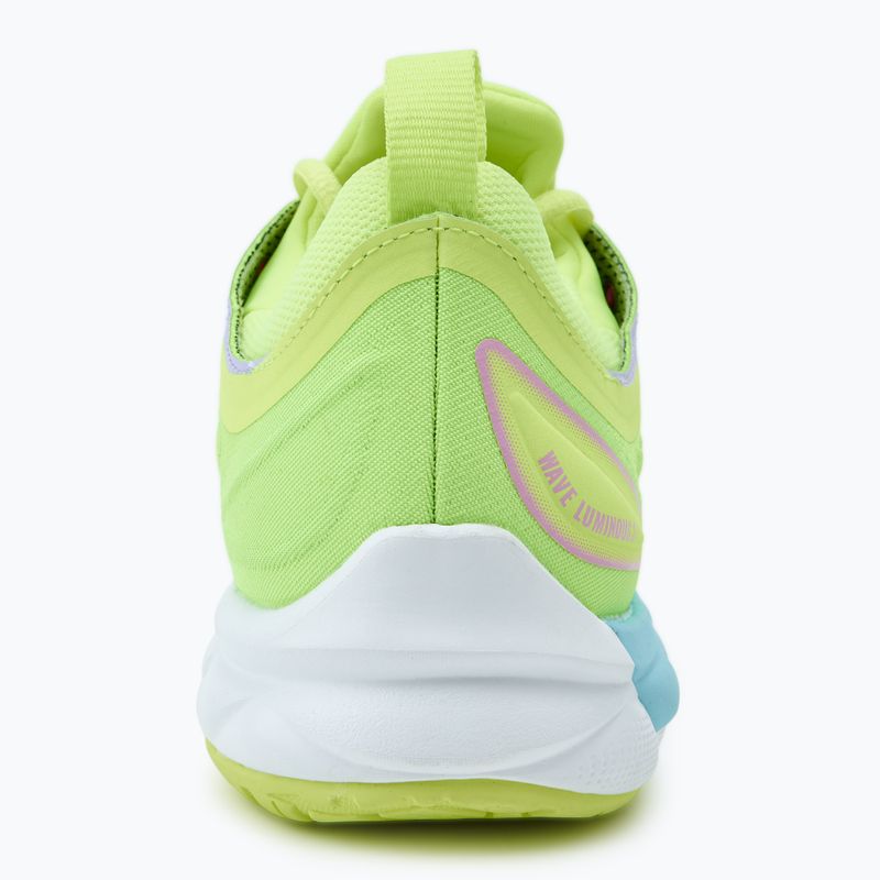 Мъжки обувки за волейбол Mizuno Wave Luminous 3 neo lime/black/splish splash 6