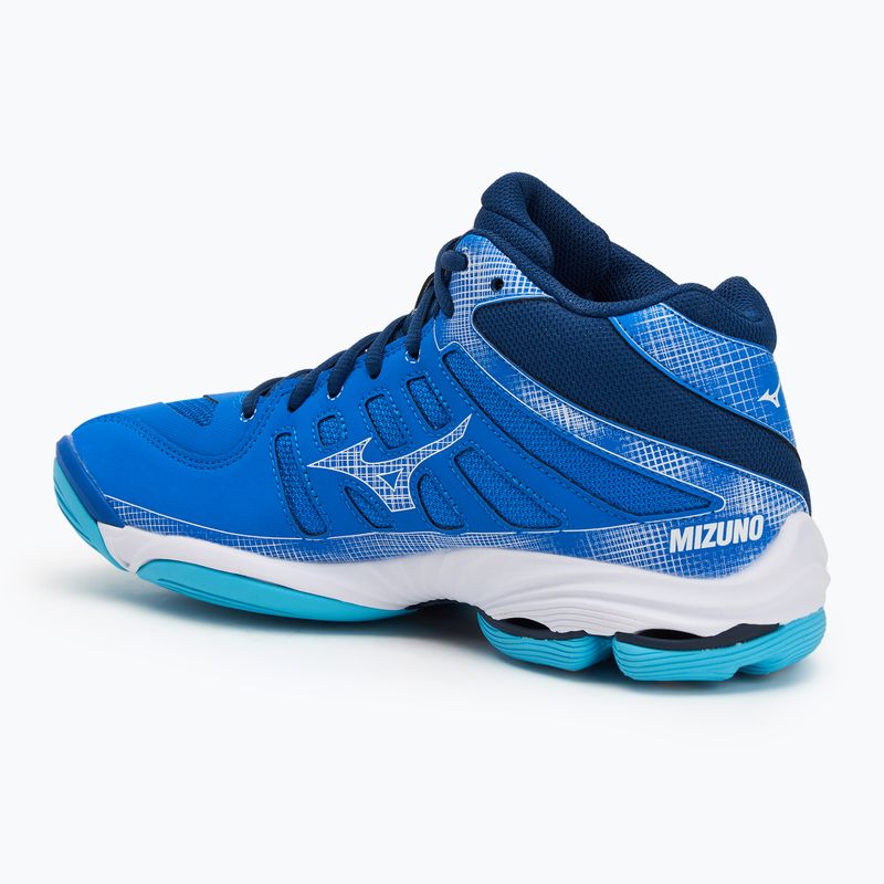 Обувки за волейбол Mizuno Wave Voltage 2 Mid mugen blue/white/estate blue 3