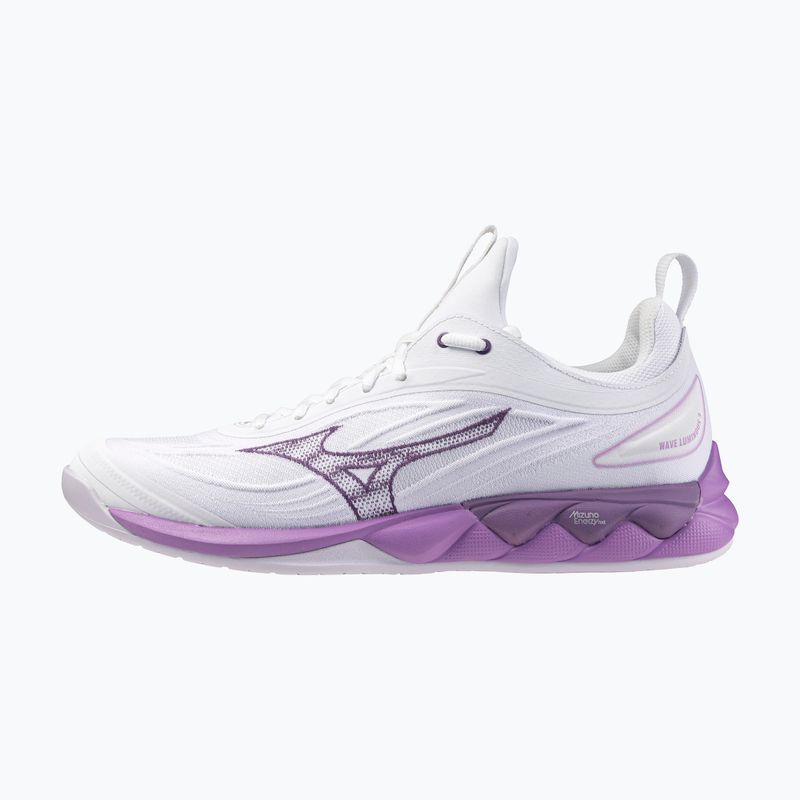 Дамски обувки за волейбол Mizuno Wave Luminous 3 white/patrician purple/quince 8