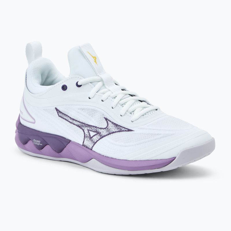 Дамски обувки за волейбол Mizuno Wave Luminous 3 white/patrician purple/quince