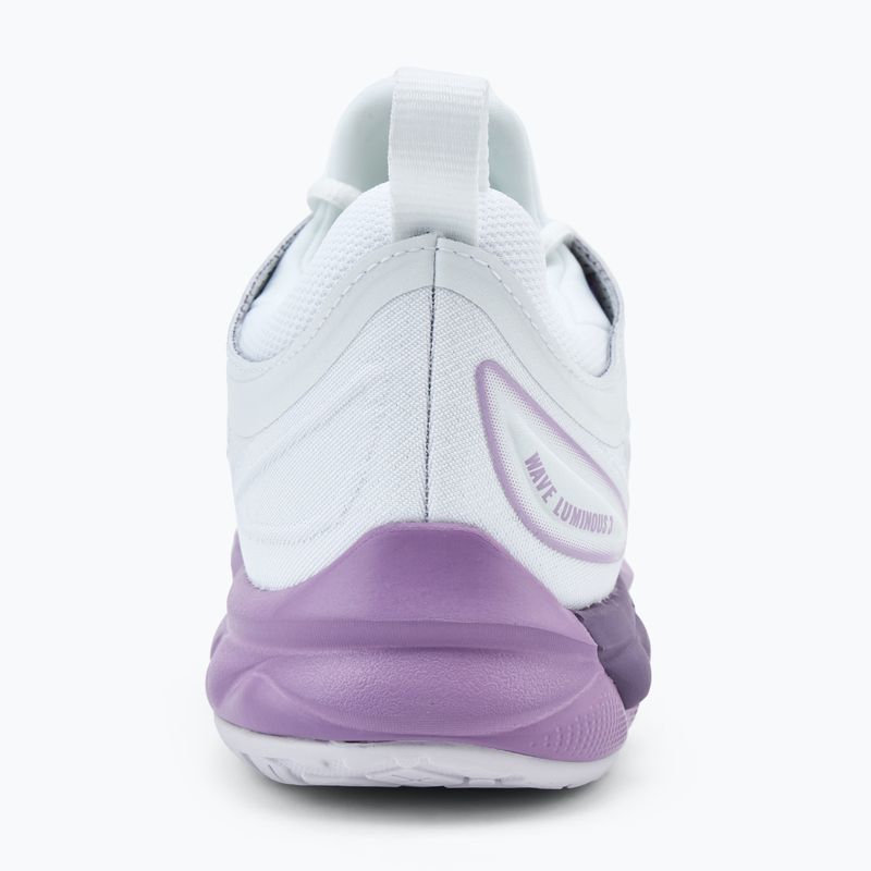 Дамски обувки за волейбол Mizuno Wave Luminous 3 white/patrician purple/quince 6