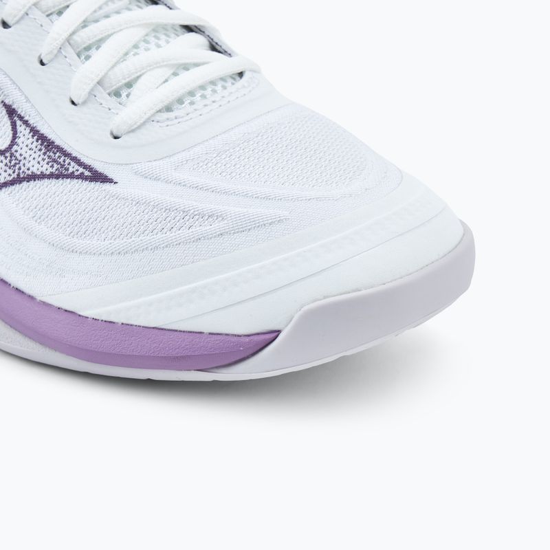 Дамски обувки за волейбол Mizuno Wave Luminous 3 white/patrician purple/quince 7