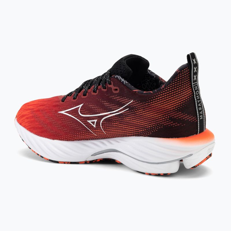 Мъжки обувки за бягане Mizuno Wave Rider 28 mizuno ignition red/silver/black 3