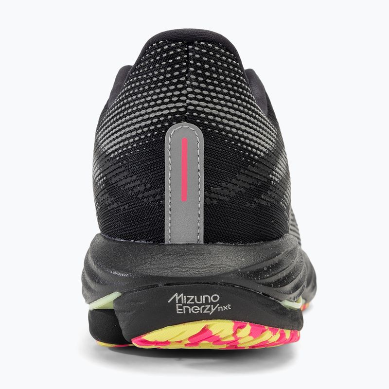 Мъжки обувки за бягане Mizuno Wave Rider 28 black/silver/sunny lime 6