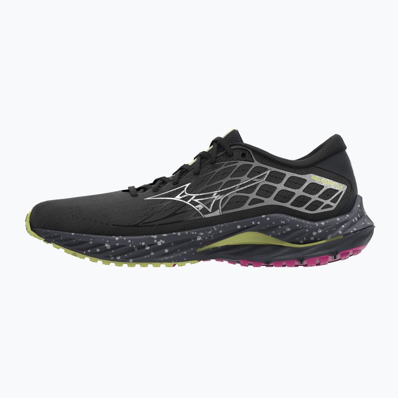 Мъжки обувки за бягане Mizuno Wave Inspire 20 black/silver/sunny lime 8