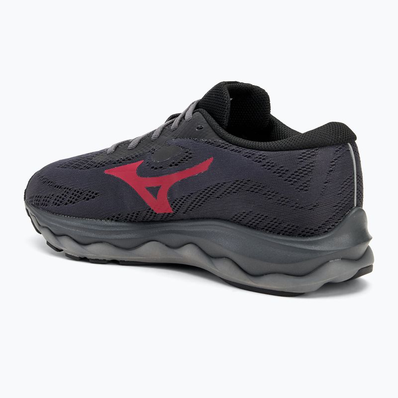 Дамски обувки за бягане Mizuno Wave Serene GTX ebony/rumba red/black 3