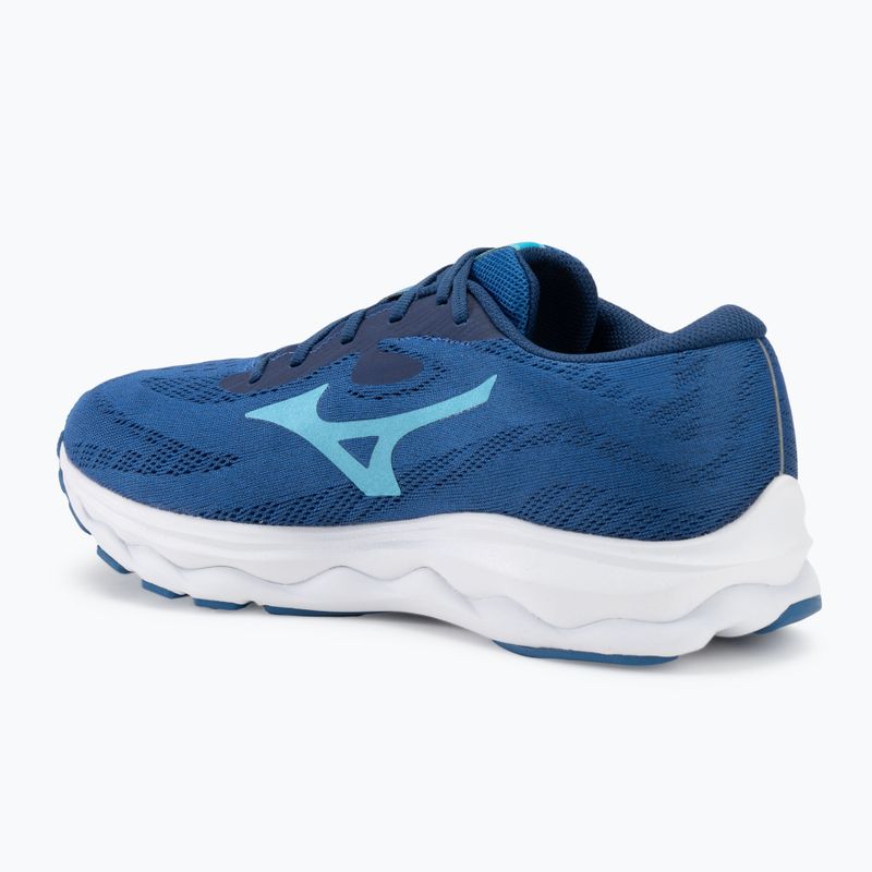 Мъжки обувки за бягане Mizuno Wave Serene classic blue/mercury blue/white 3