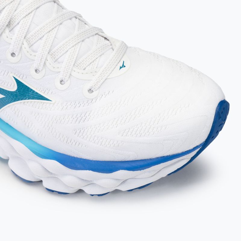 Дамски обувки за бягане Mizuno Wave Sky 8 white/laser blue/mugen blue 7