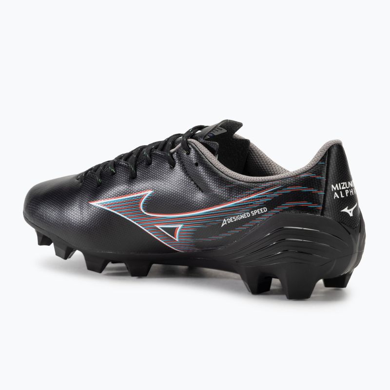 Мъжки футболни обувки Mizuno α Select FG black/ignition red/801 c 3