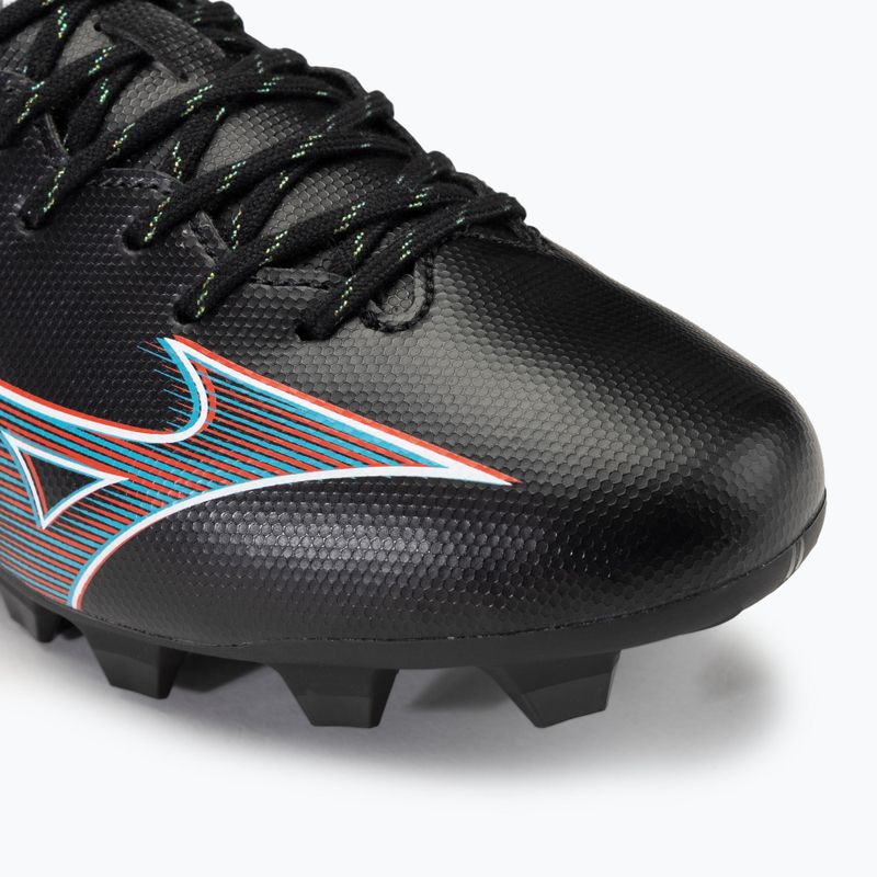 Мъжки футболни обувки Mizuno α Select FG black/ignition red/801 c 7