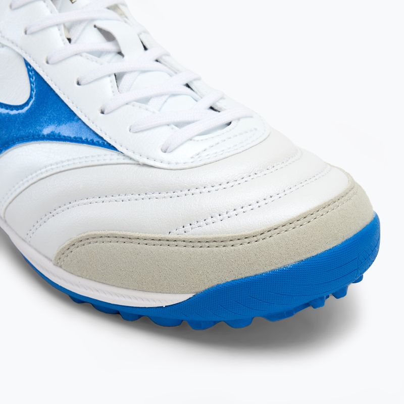 Мъжки футболни обувки Mizuno Morelia Sala Elite TF white/laser blue/gold 7