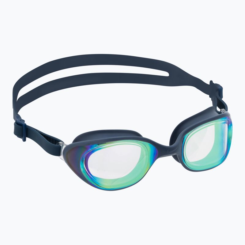 Очила за плуване Nike Expanse Mirrored тъмносини NESSB160