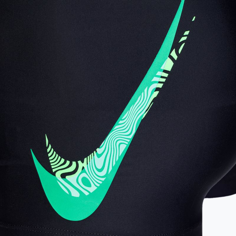 Мъжки боксерки за плуване Nike Liquify Aquashort black NESSB565 3