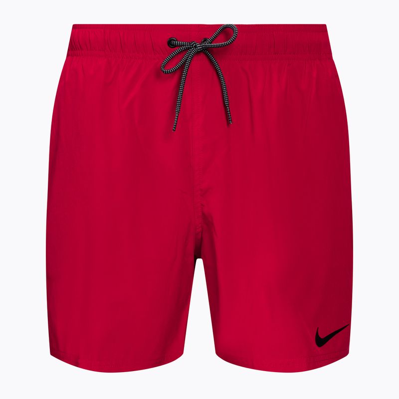 Мъжки къси панталони за плуване Nike Contend 5" Volley червени NESSB500-614