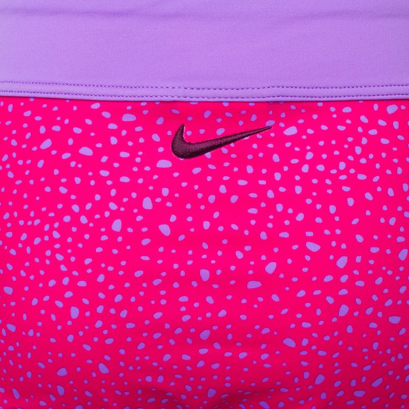 Детски бански костюм от две части Nike Water Dots Asymmetrical pink NESSC725-672 4