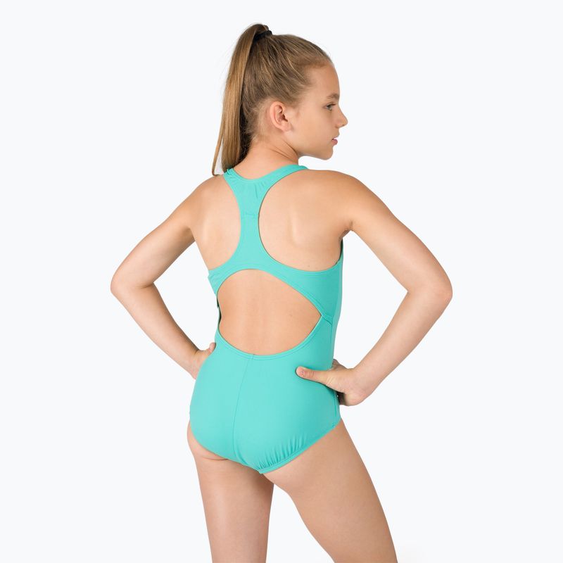 Детски бански от една част Nike Essential Racerback зелен NESSB711-339 3