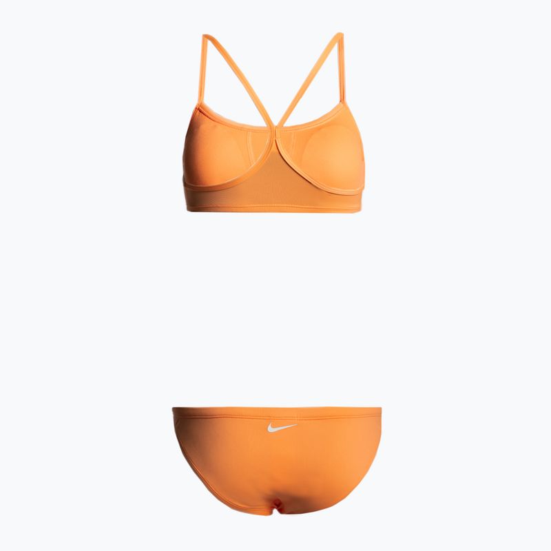 Дамски бански костюм от две части Nike Essential Racerback Bikini pink NESSA211 2