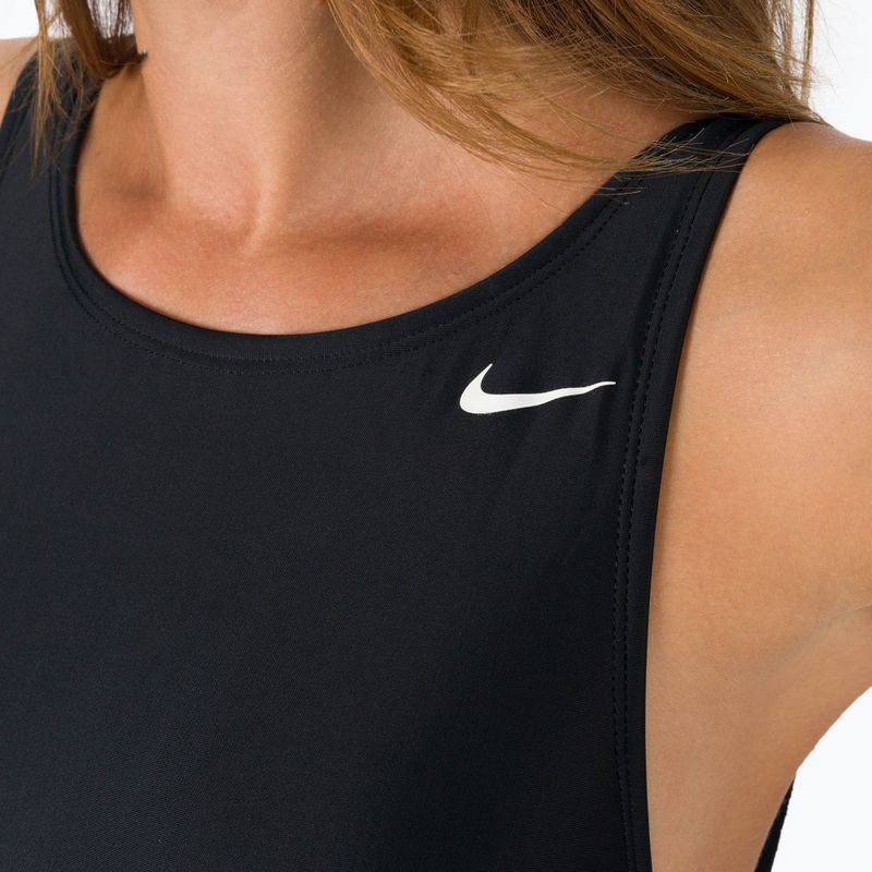Дамски бански костюм от една част Nike Hydralock Sculpt U-Back черен NESSC200-001 7
