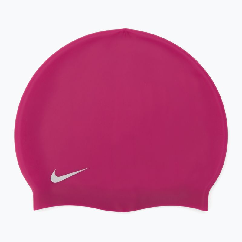 Детска шапка за плуване Nike Solid Silicone pink TESS0106-672