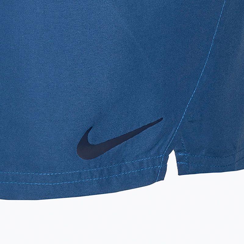 Мъжки къси панталони за плуване Nike Split 5" Volley, тъмносини NESSB451-444 4