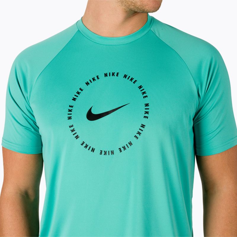 Мъжка тренировъчна тениска Nike Ring Logo turquoise NESSC666-339 7