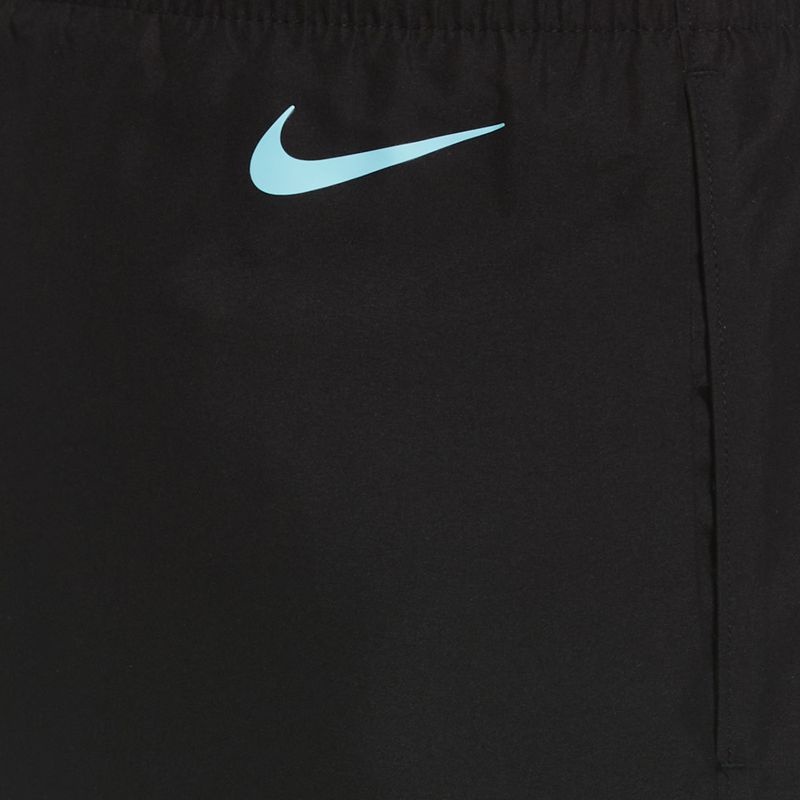 Мъжки къси панталони за плуване Nike Block Swoosh 5 Volley сини NESSC492 7