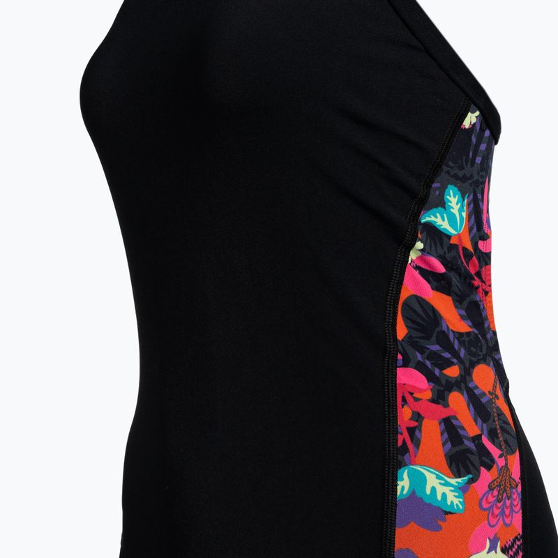 Дамски бански костюм от една част Nike Multiple Print Racerback Splice One black NESSC051-001 4