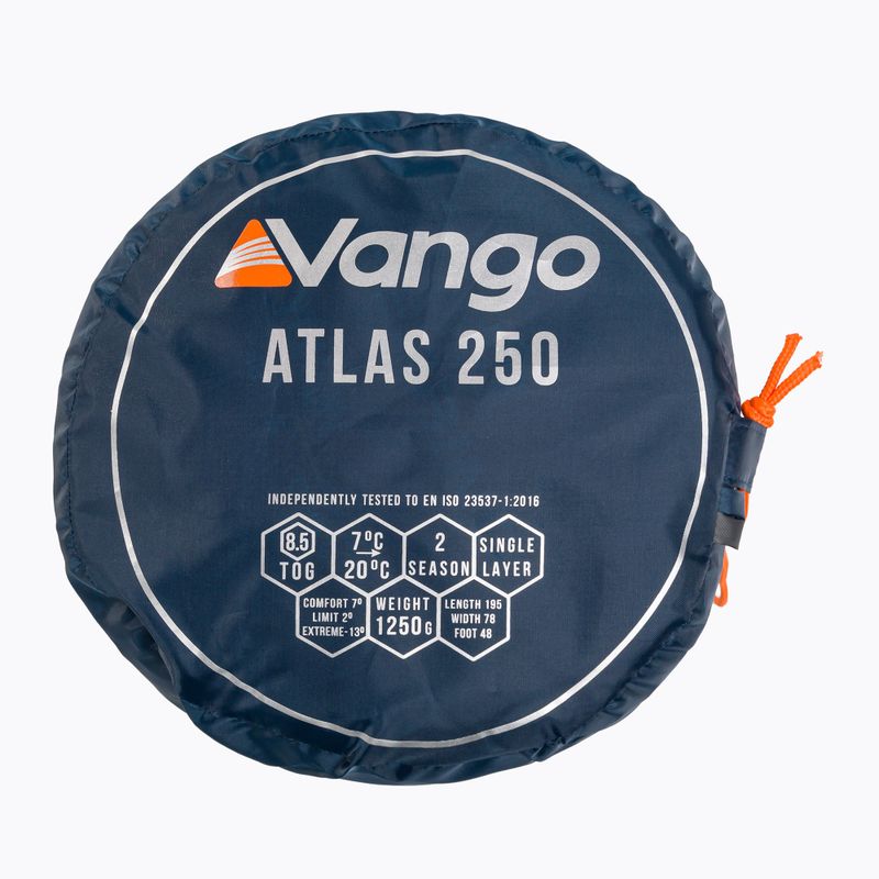 Спален чувал Vango Atlas 250 син SBSATLAS0000002 6