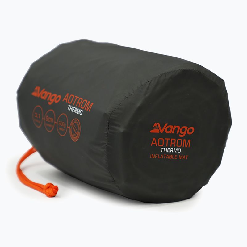 Надуваема постелка Vango Aotrom Thermo антрацит 9