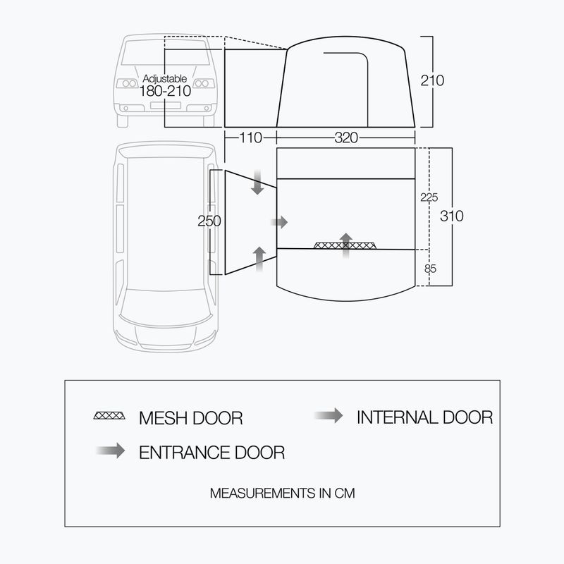 Преддверие Vango Cove II Low 2